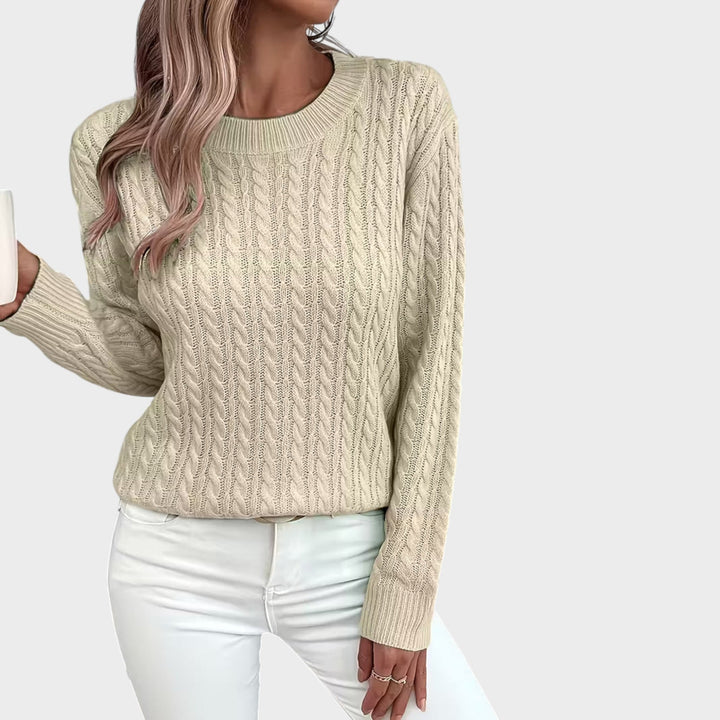 Vivianne – Soft Textured Knit Sweater