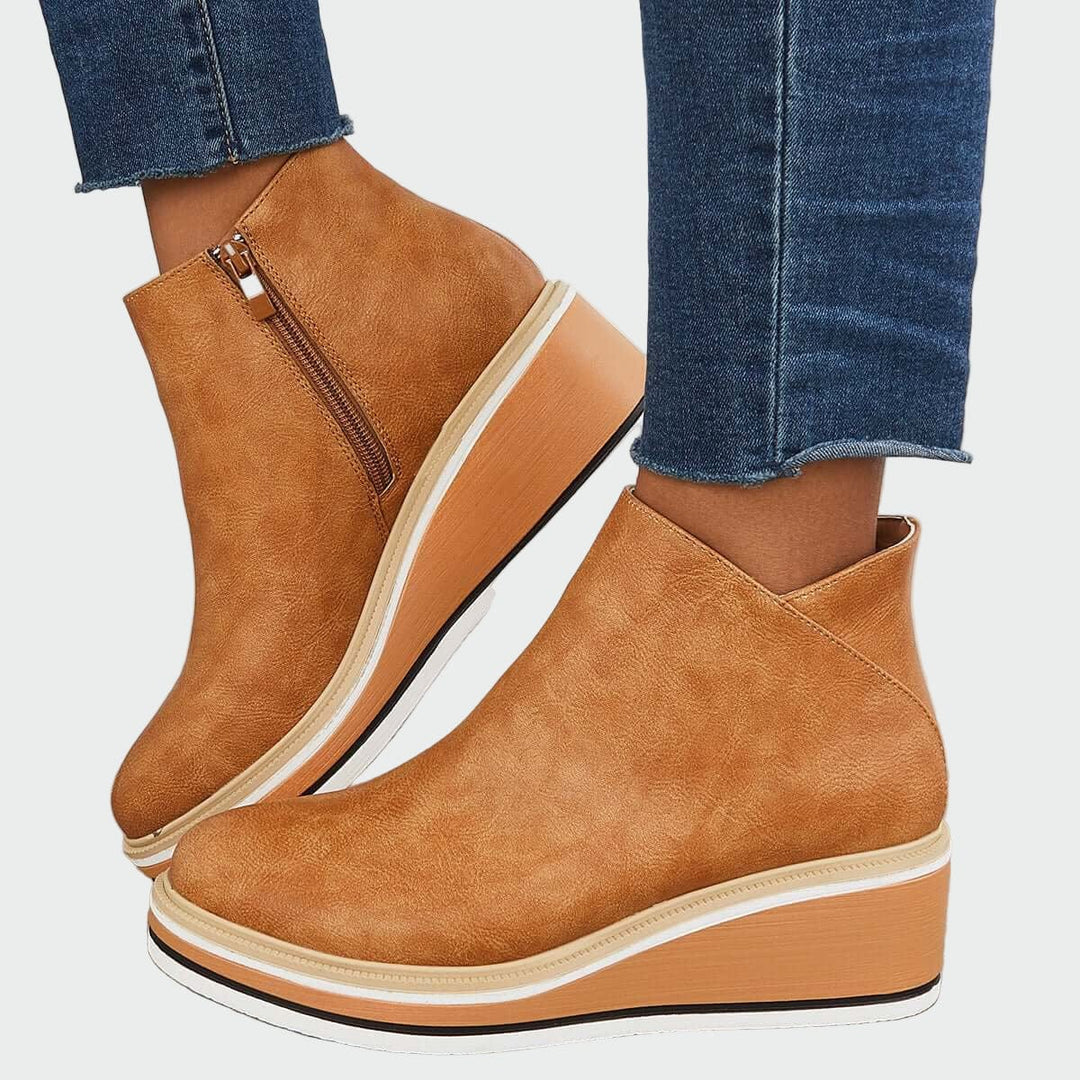 Blanka - Ortopéd bőr csizmák