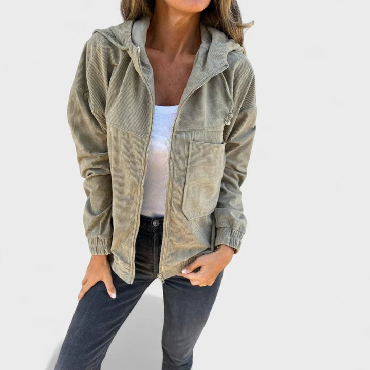 Pavla - Luxus bársony kabát hideg estékre