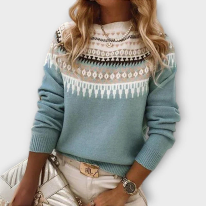 Léna - Warm and Comfortable Everyday Knit Sweater
