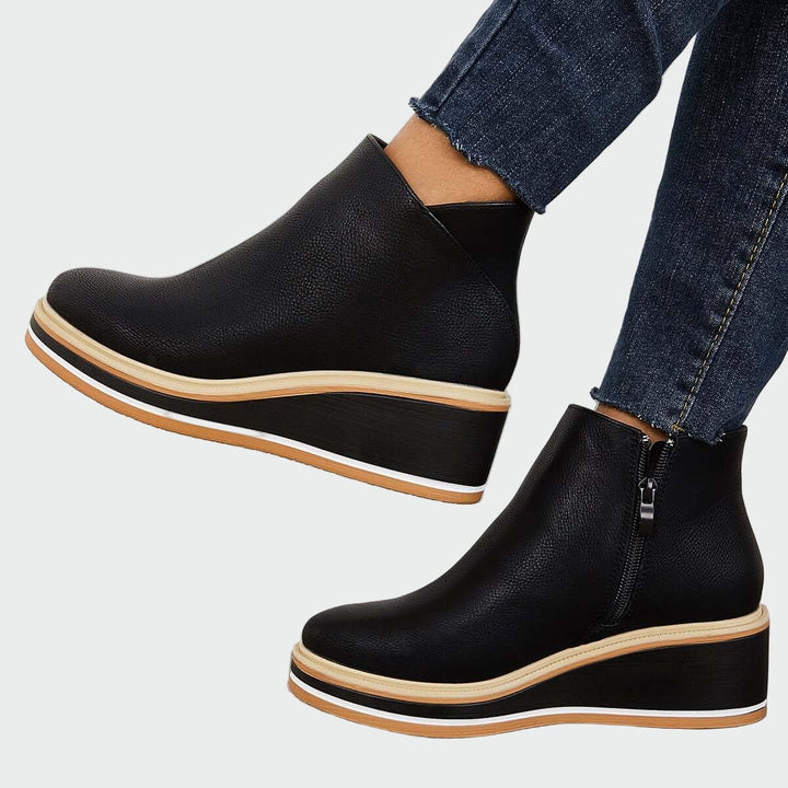 Blanka - Ortopéd bőr csizmák