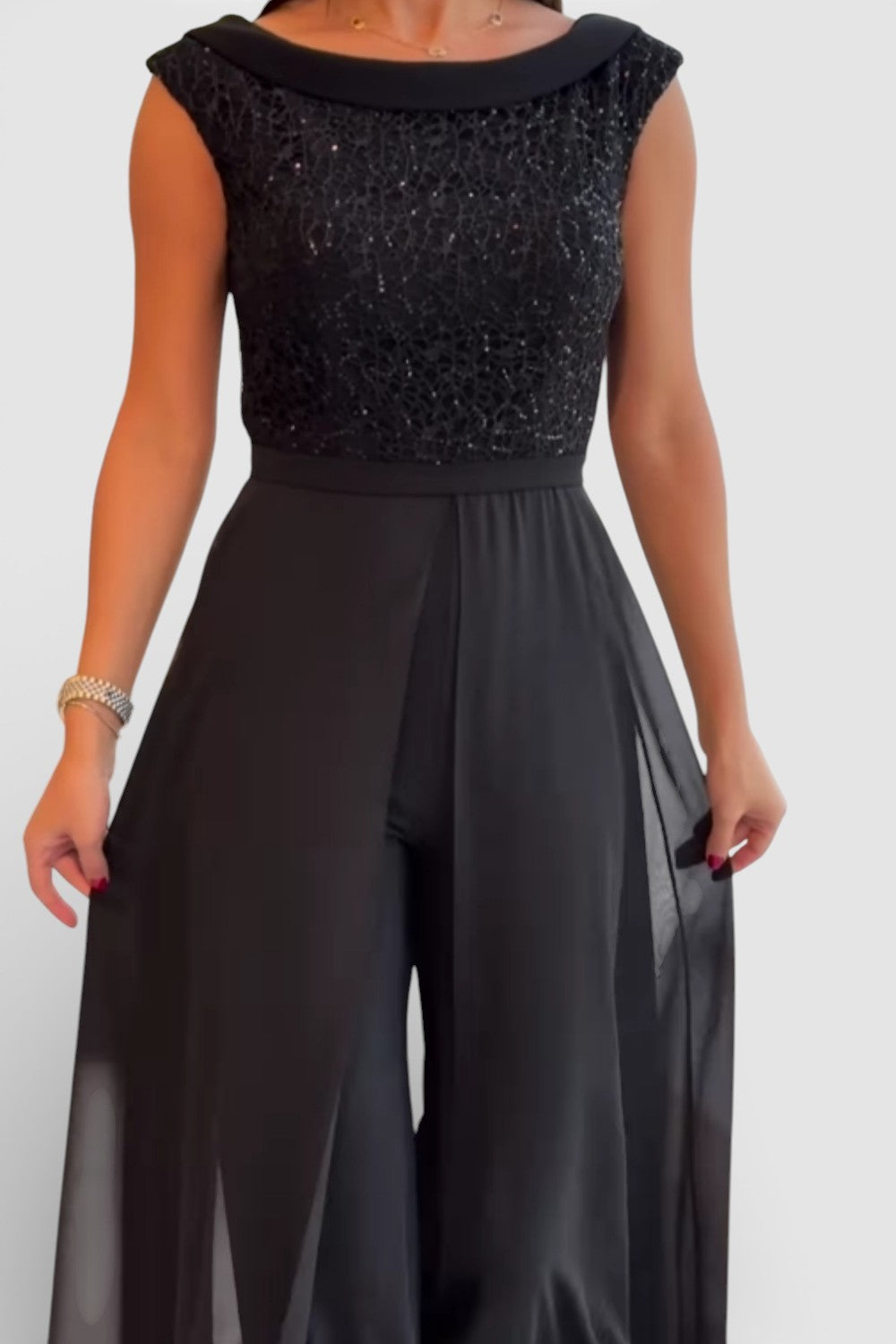 Luna - Stílusos Ujjatlan Overall