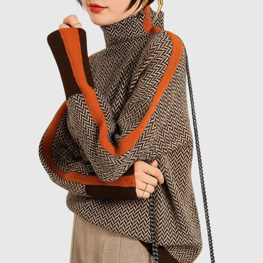 Martina - High Neck Sweater