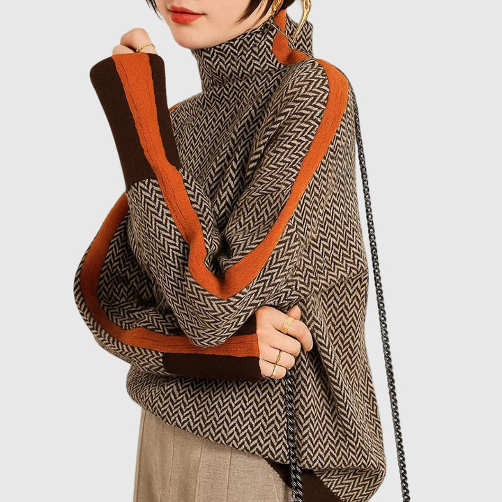Martina - High Neck Sweater