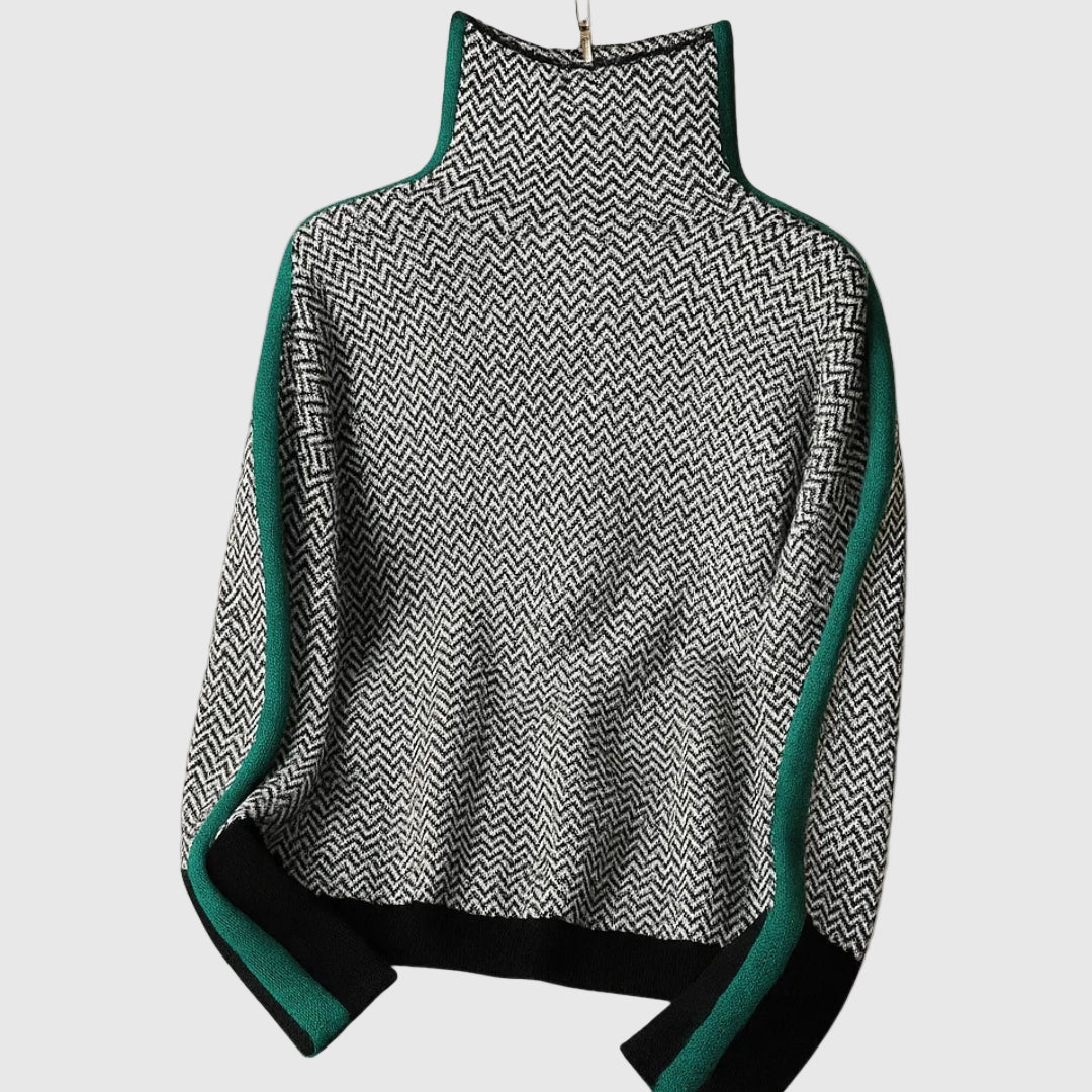 Martina - High Neck Sweater