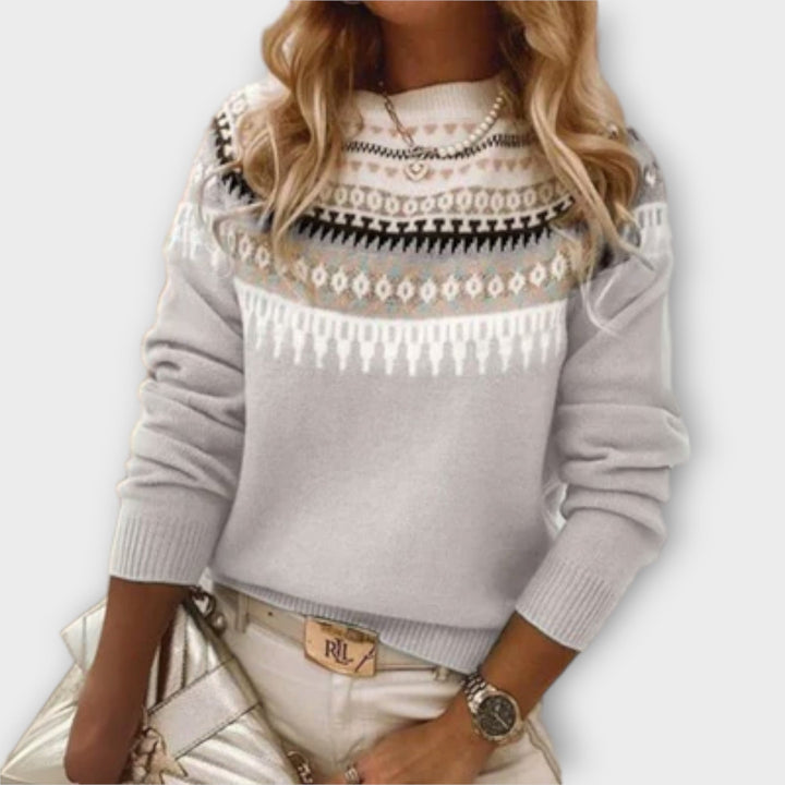 Léna - Warm and Comfortable Everyday Knit Sweater