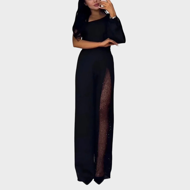 Harper - Modern Jumpsuit széles lábbal 