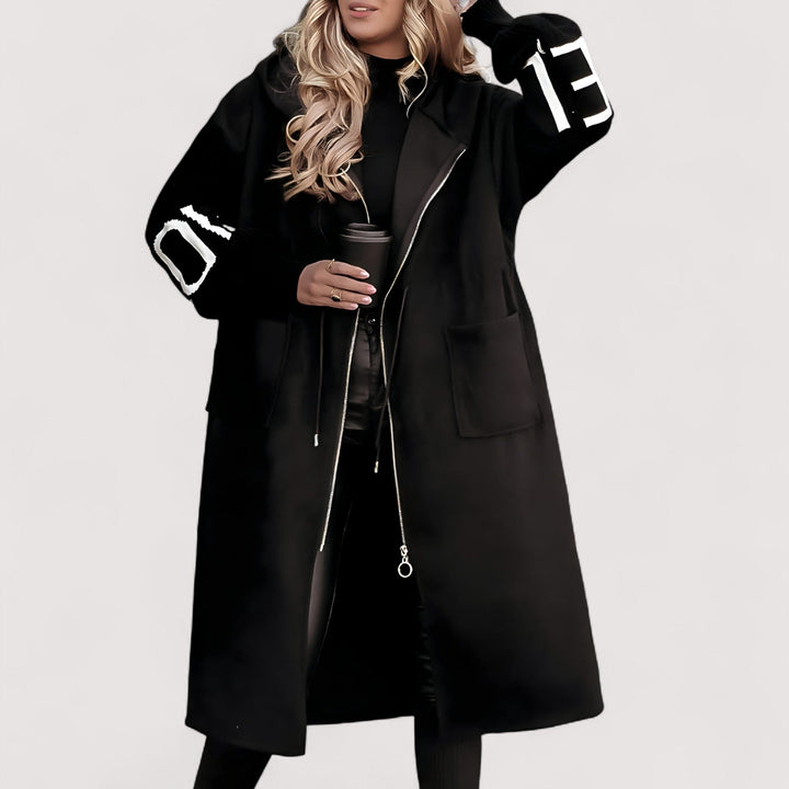 Maris - Női dzseki kötött ujjal és kapucnival