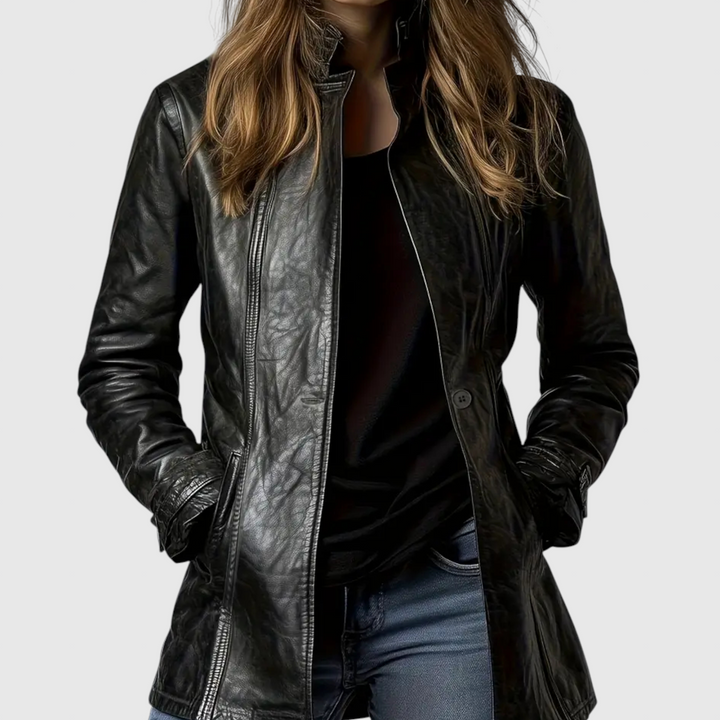 Adelina - Olasz bőrből készült kabát