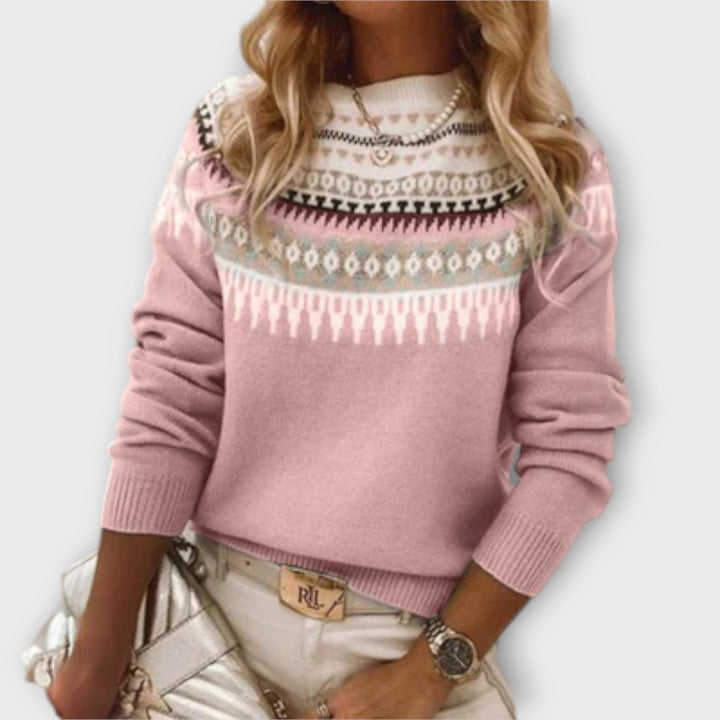 Léna - Warm and Comfortable Everyday Knit Sweater
