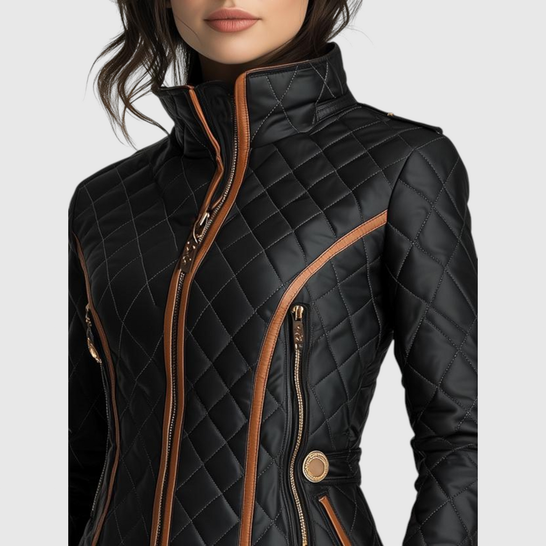 Klara - Női dzseki gyémántvarrással