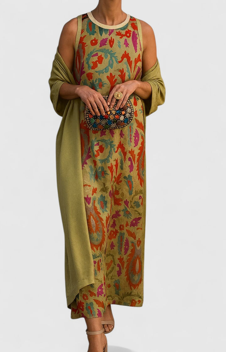 Mikaela - Elegáns Hosszú Ruha 