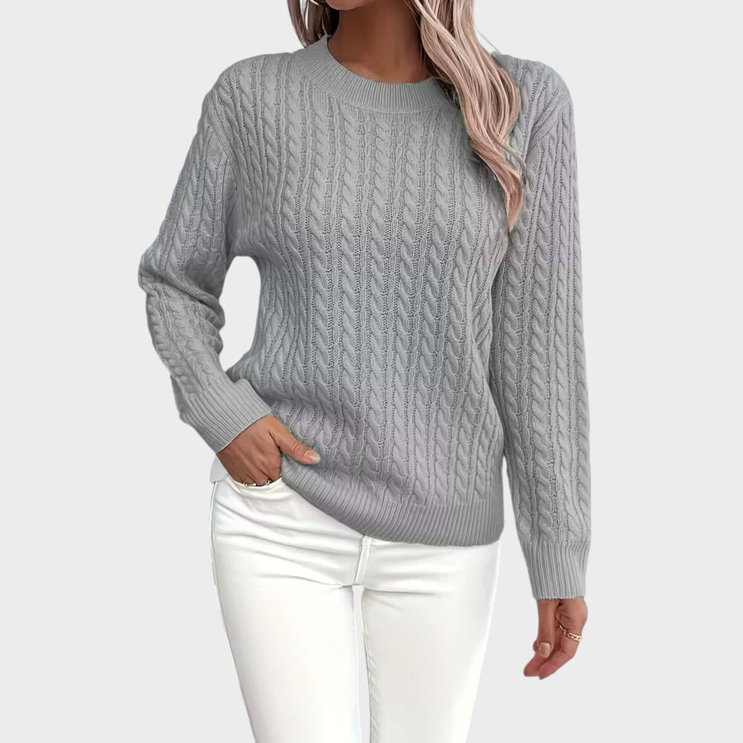 Vivianne – Soft Textured Knit Sweater