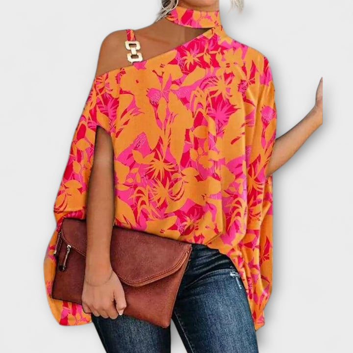 Bernadett - Női váll nélküli blúz