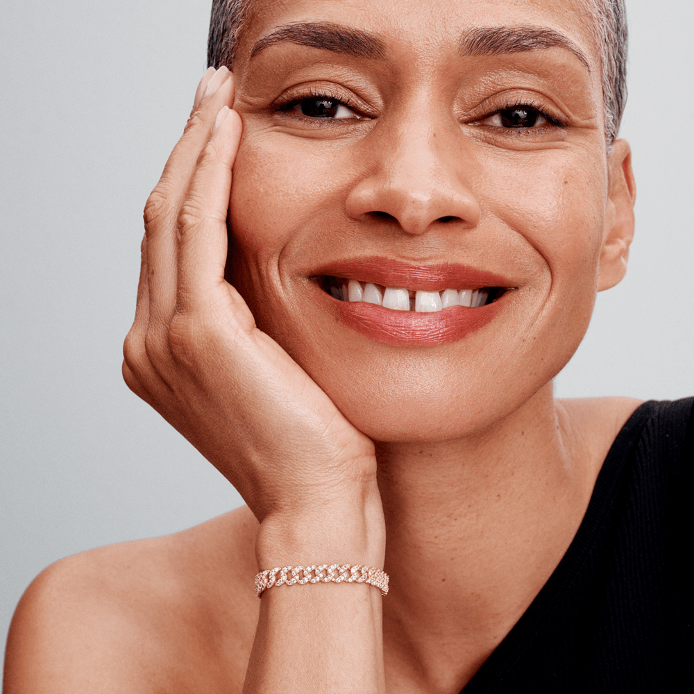 Aranka - Karkötő Rózsaszín Kubai Dizájn