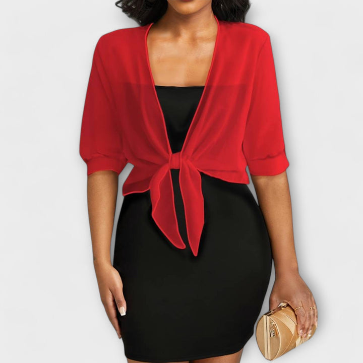 Olivia - Blúz nyitott elülső kialakítással