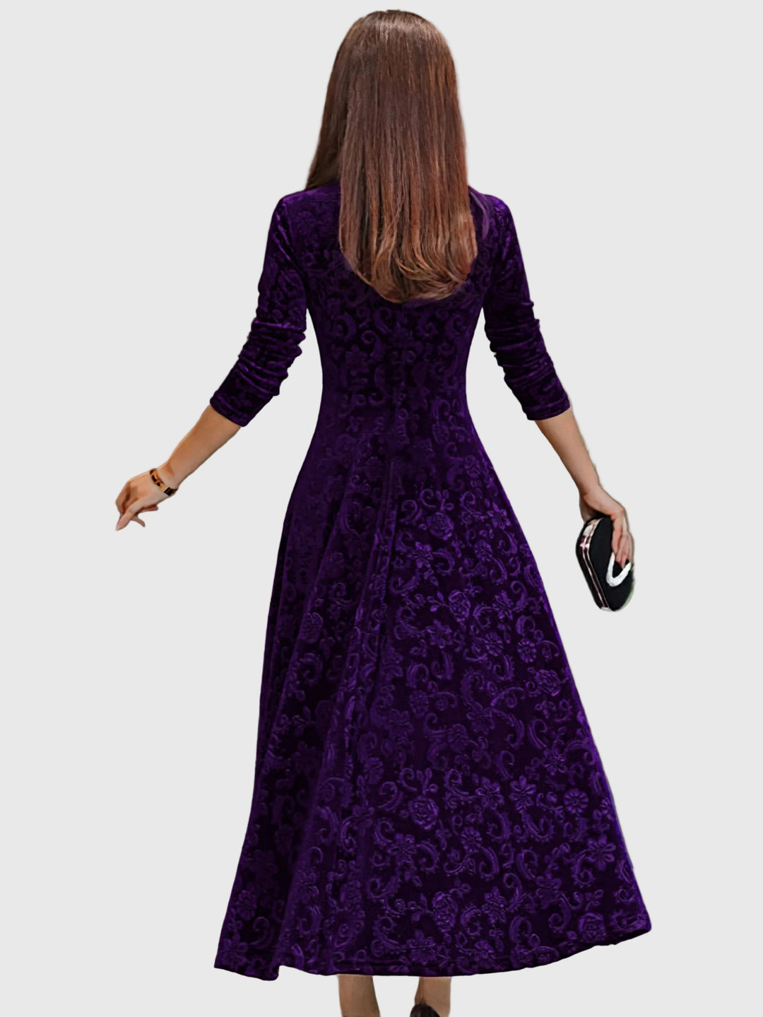 Nancy - Ünnepi Velúr Elegancia Ruha