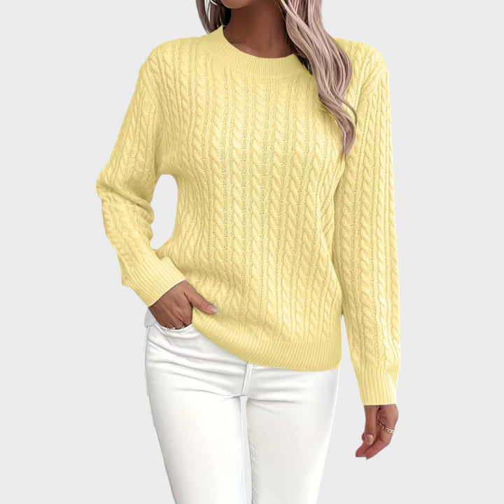 Vivianne – Soft Textured Knit Sweater