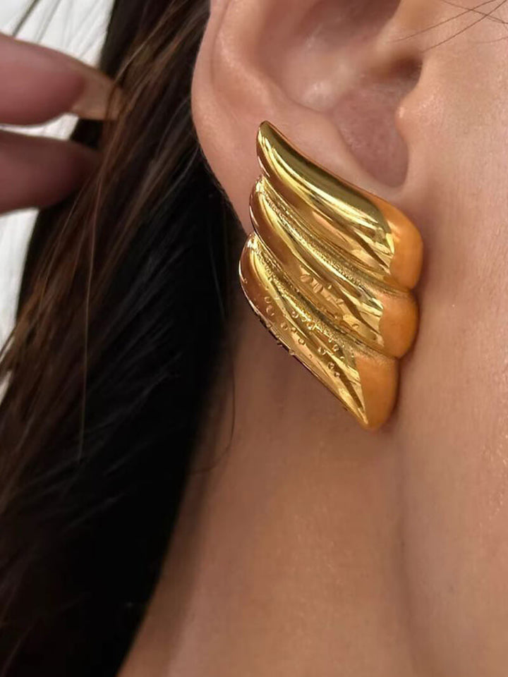 Lilla - Fülbevalók Ultrakönnyű Konstrukció Egésznapos Viselés