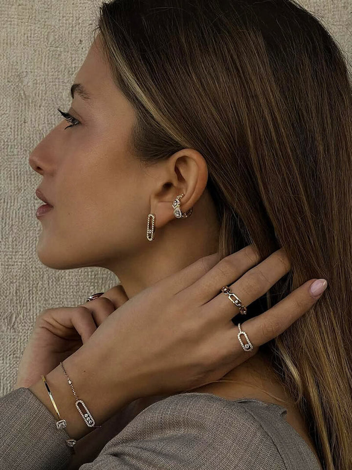 Ágnes - Fülbevaló Pár Időtlen Dizájn Mindennapokra