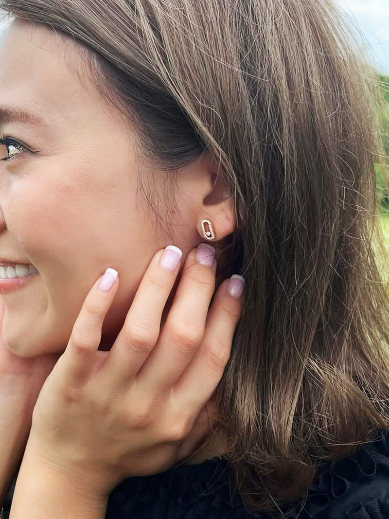 Ágnes - Fülbevaló Pár Időtlen Dizájn Mindennapokra