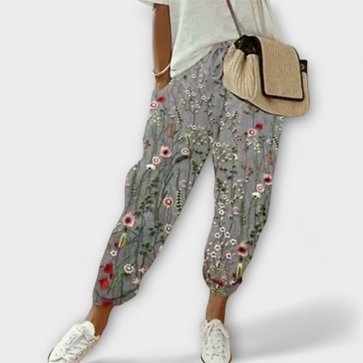 Burga - Kényelmes pamut és vászon nadrág 