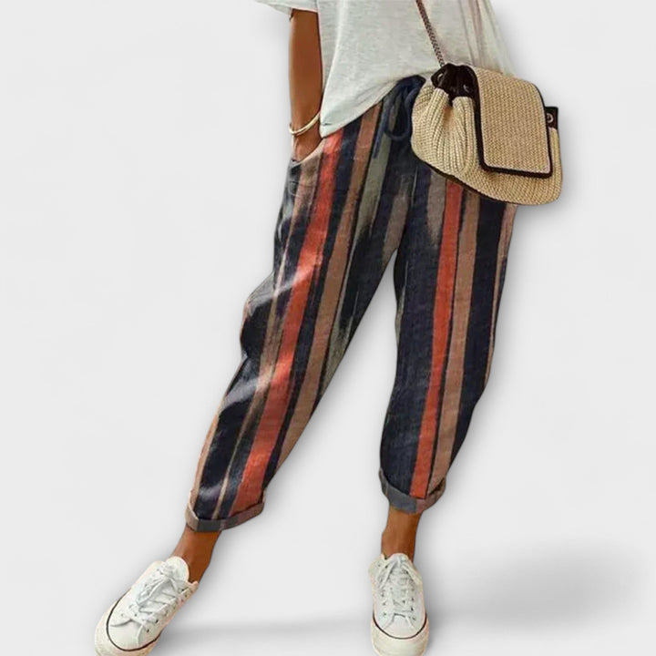 Burga - Kényelmes pamut és vászon nadrág 