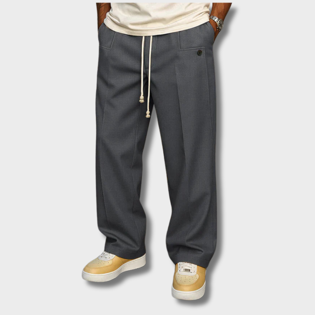 Sandro - Elegáns nadrág állítható zsinórral