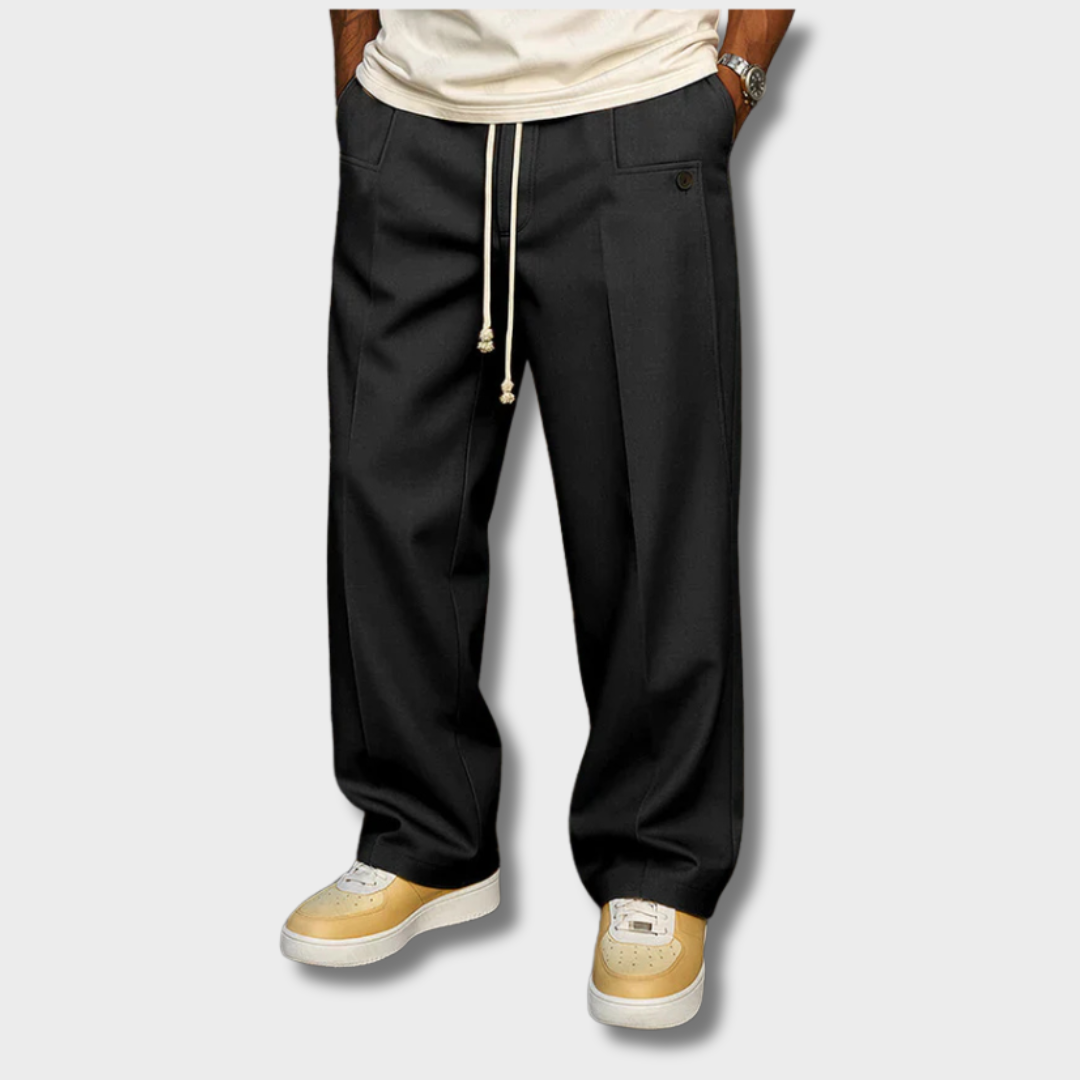 Sandro - Elegáns nadrág állítható zsinórral