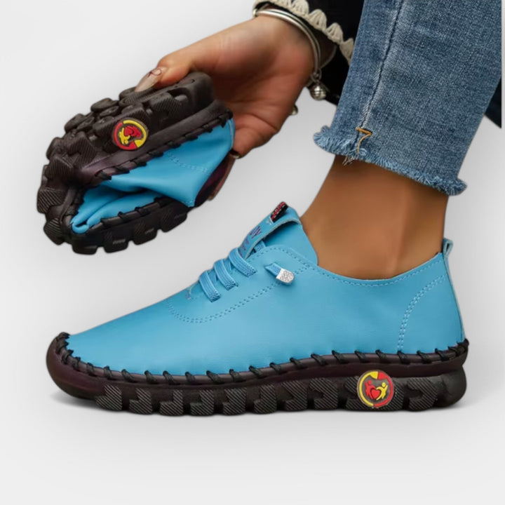 Fáni - Mokaszinok Ütéscsillapítóhatású Talppal Stabilitásfokozó Kialakítás Mindennapi