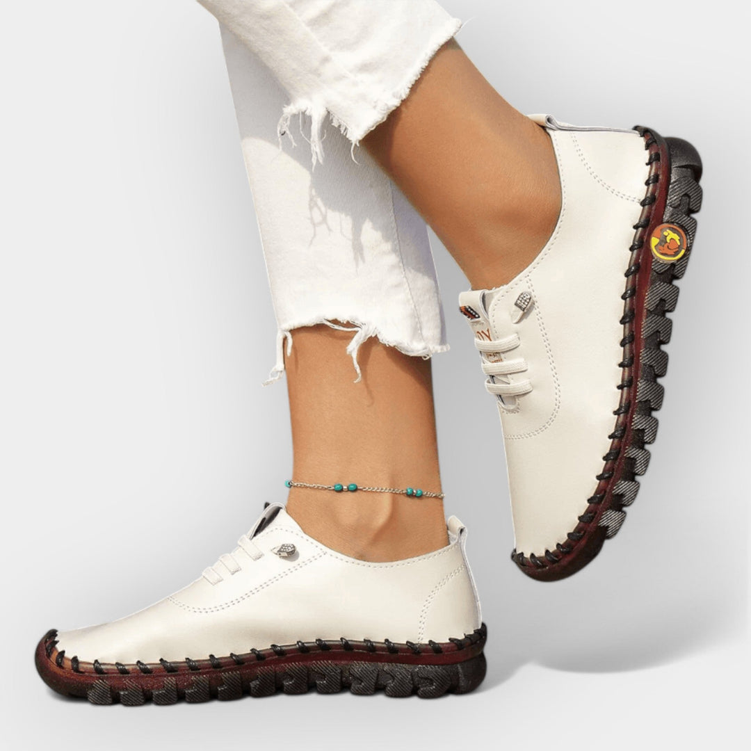 Fáni - Mokaszinok Ütéscsillapítóhatású Talppal Stabilitásfokozó Kialakítás Mindennapi