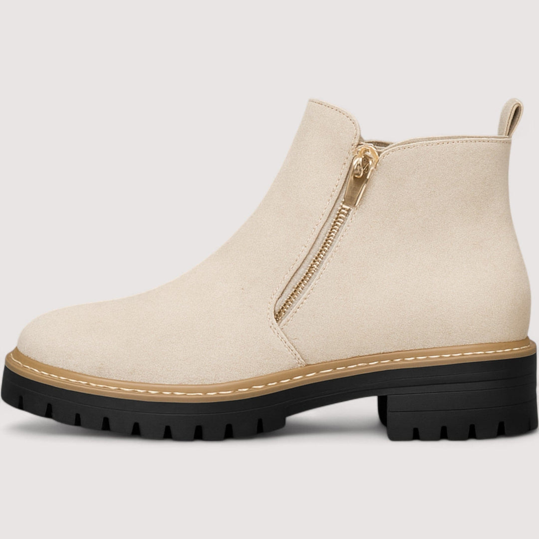 Nicole - Elegáns bokacsizma cipzárral