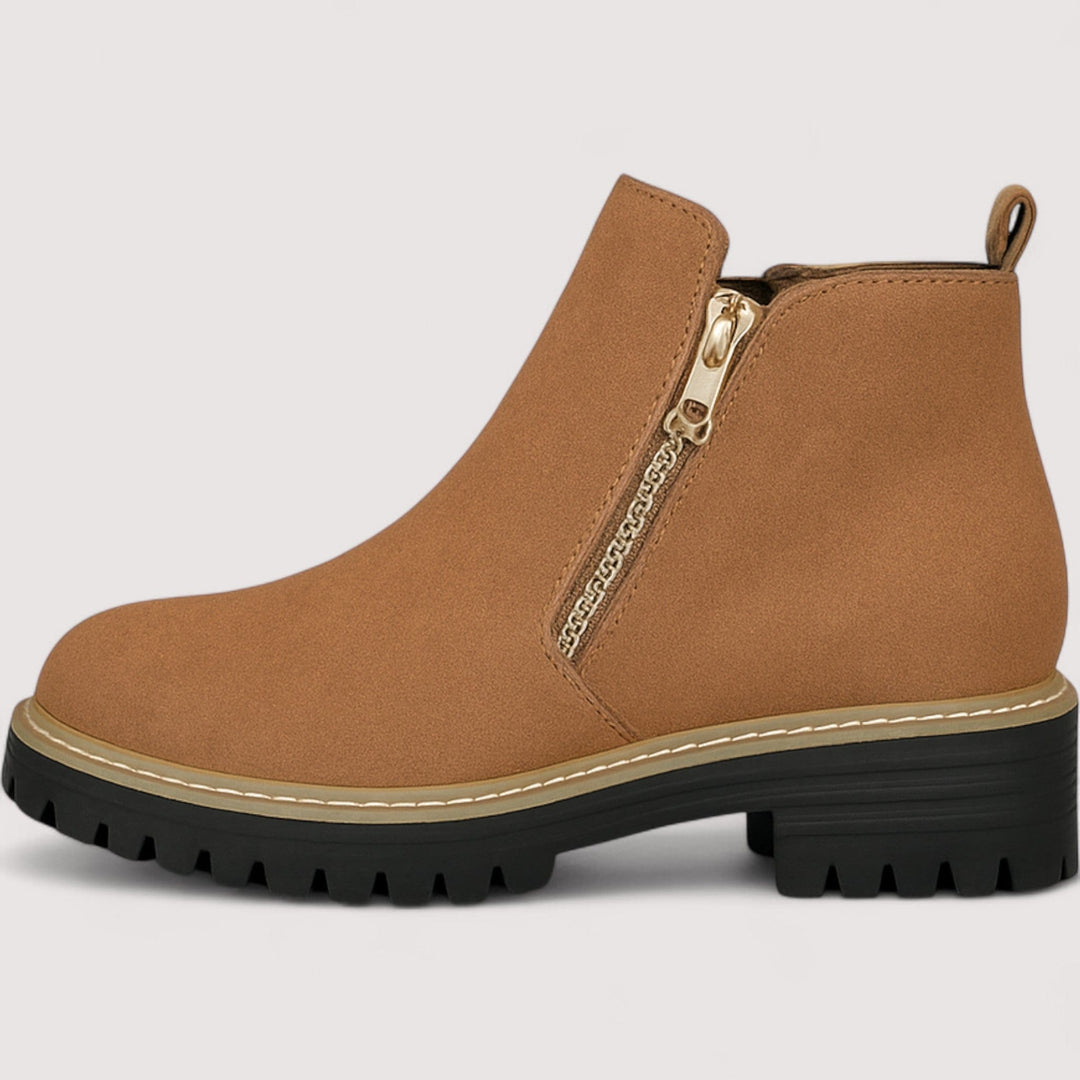 Nicole - Elegáns bokacsizma cipzárral