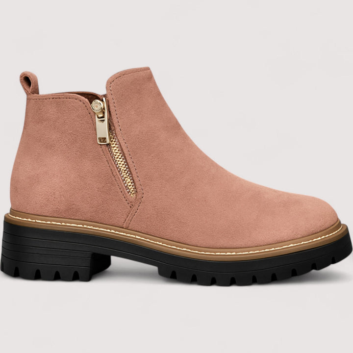 Nicole - Elegáns bokacsizma cipzárral