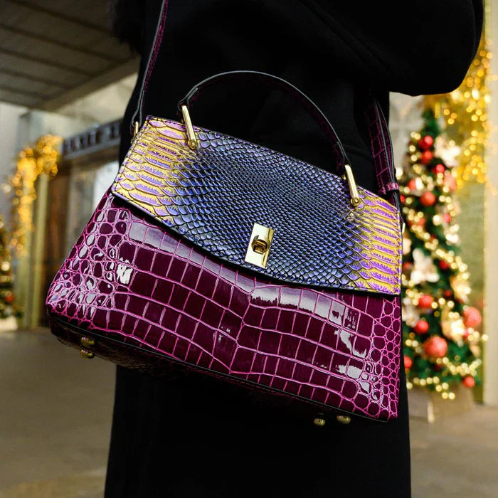 Elza - Válltáska Mintázat Textúra Részletek Díszítés