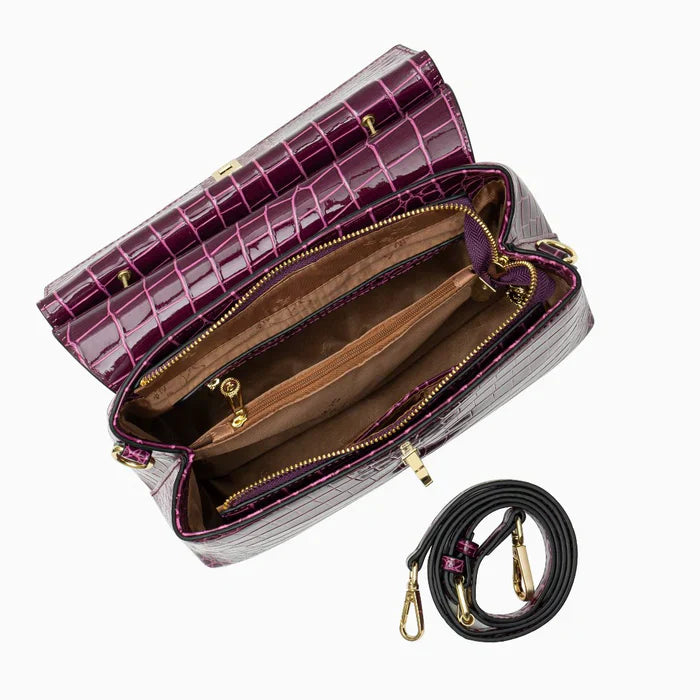 Elza - Válltáska Mintázat Textúra Részletek Díszítés