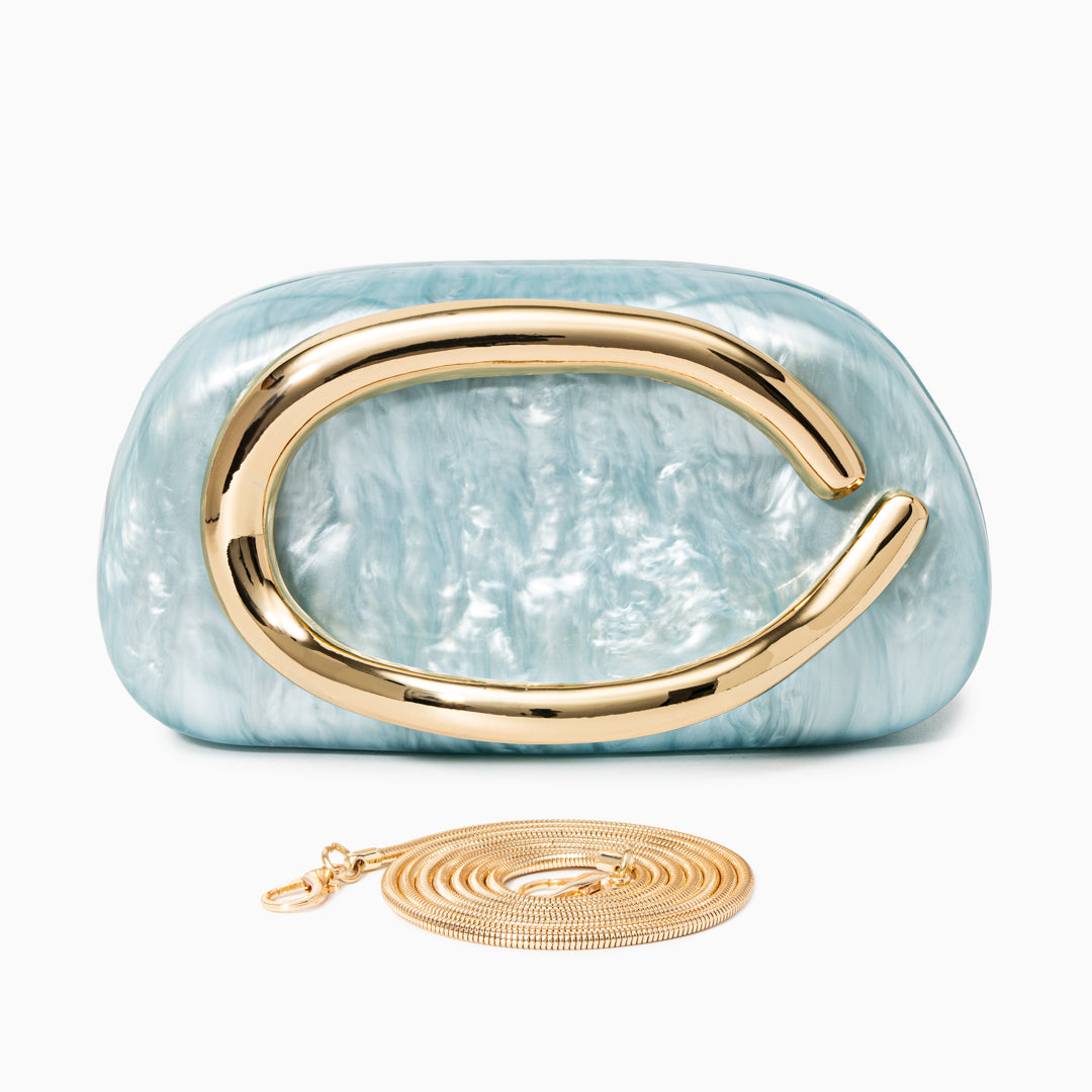 Eszter - Táska Gyöngyházfényű Kivitel Részletek