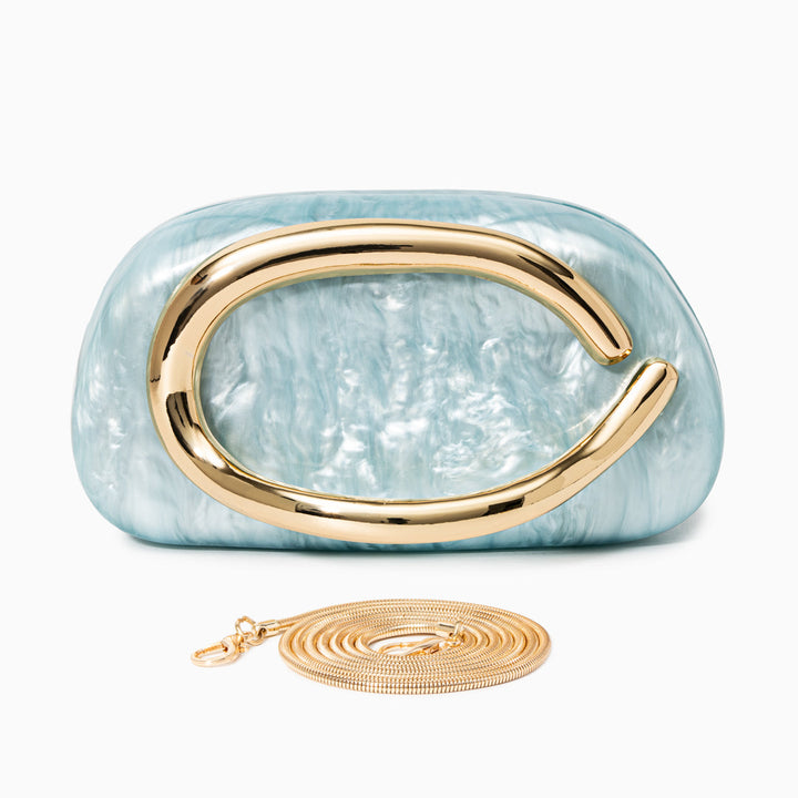 Eszter - Táska Gyöngyházfényű Kivitel Részletek