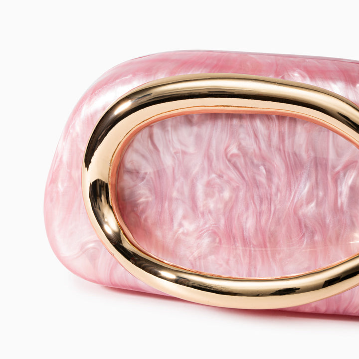 Eszter - Táska Gyöngyházfényű Kivitel Részletek