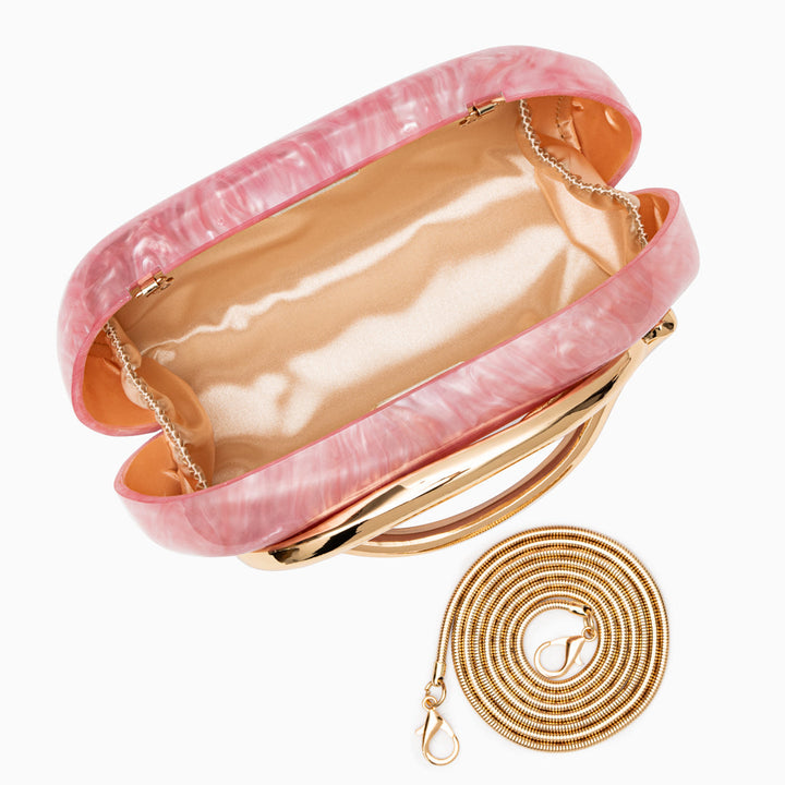 Eszter - Táska Gyöngyházfényű Kivitel Részletek