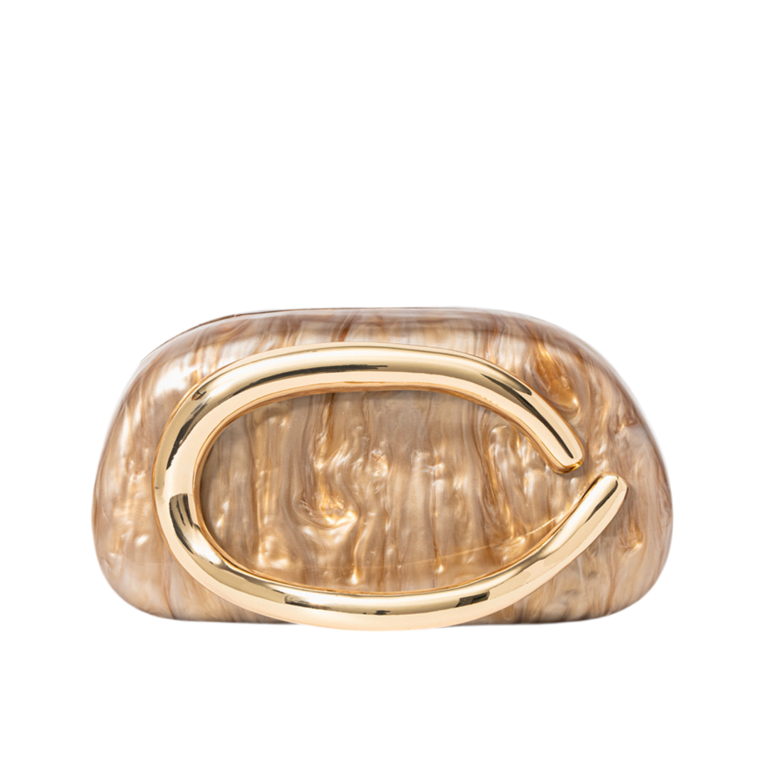 Eszter - Táska Gyöngyházfényű Kivitel Részletek