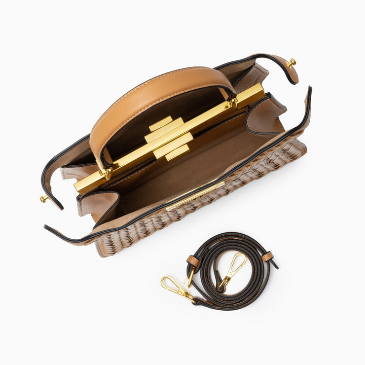 Sarolta - Táska Kézzel Szőtt Textúra Tároló Koncepció