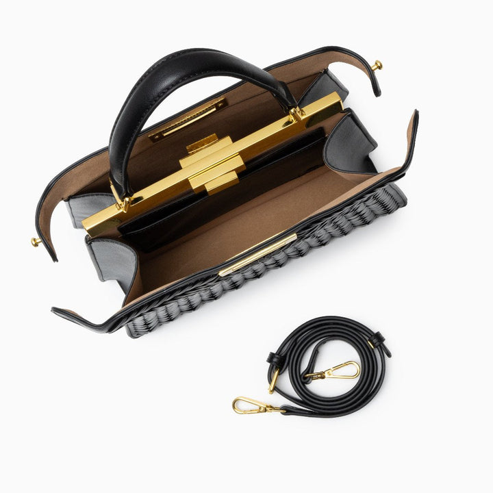 Sarolta - Táska Kézzel Szőtt Textúra Tároló Koncepció