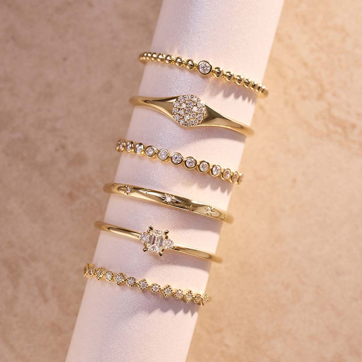 Isavianne - Gyémánt Gyűrű 18K Arany