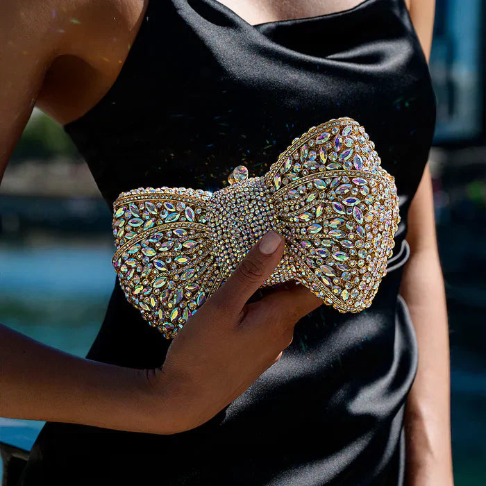 Tamara - Kézitáska Kristálydíszítéssel