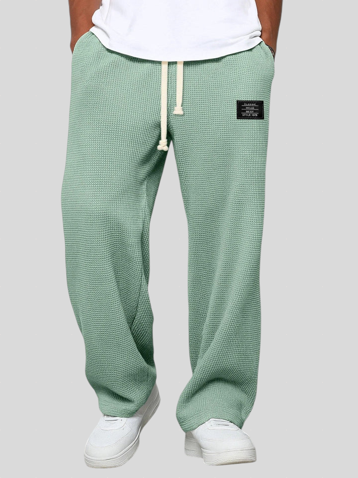 Samu - Széles Nadrág Állítható Derékkal