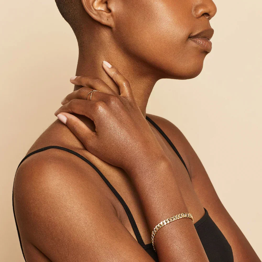 Etelka - Kubai karperec 18k aranyból finom kivitelben