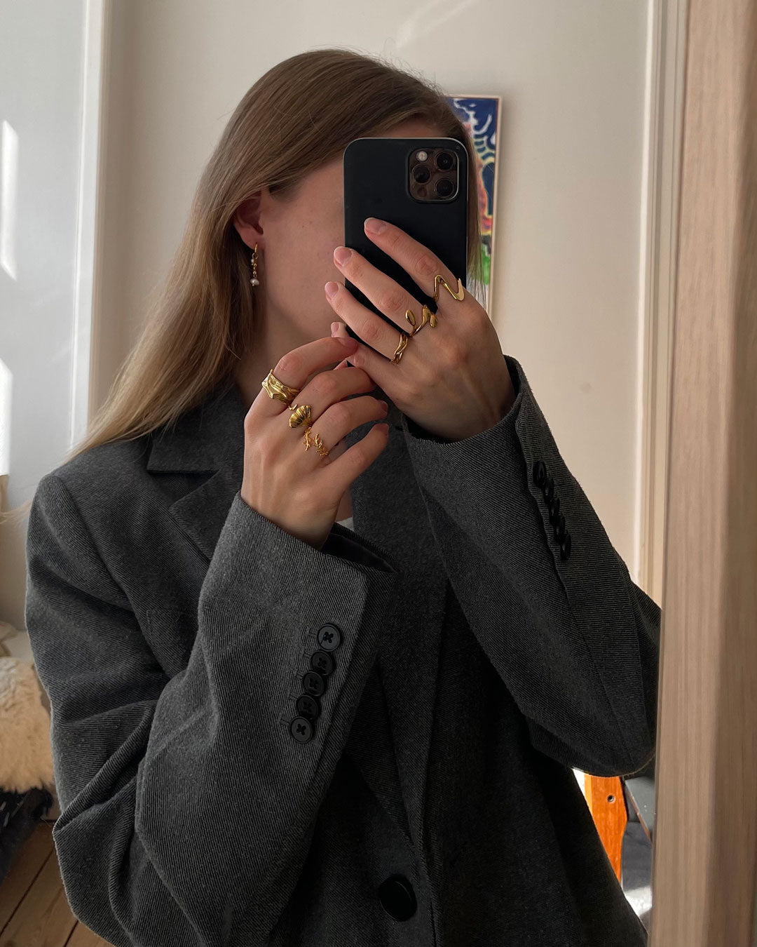 Jaylinette - Nagy Gyűrű 18K Arany