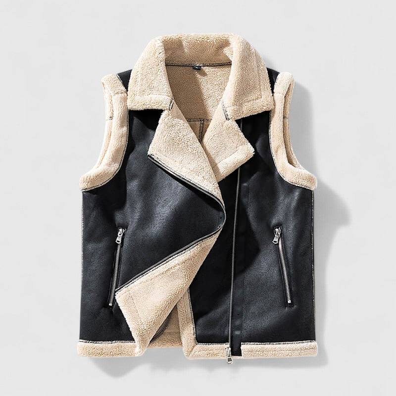 Teréz - Vegán bőr női mellény