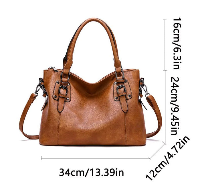 Borostyán - Oldaltáska Bőr Tartósság Használat Hosszú Élettartam